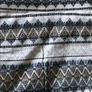 Tribal mini skirt